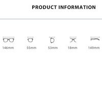 Plastic Blue Block glasses with blue light protection FENQI F30132