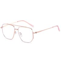 Metal glasses with blue light and UV protection 9655-3-GT