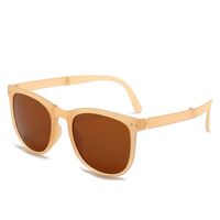 Folding plastic sunglasses with UV protection 0005
