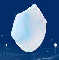 Protective mask with filter, 115 *12 mm