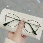 Metal frame MAMO with Blue Ray Cut protection lenses and flex F93101