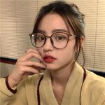 Combined (metal + TR90) glasses with blue light protection for women 9531-90045-PN