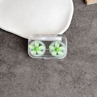 Mini soft contact lens kit W806透明五水滴花