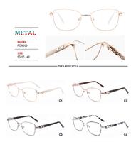 Metal frames for glasses with spring hinges Big City RD9009