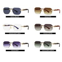 Metal rimless sunglasses Elit 3074-EL