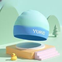 Шапочка для плавания силиконовая водонепроницаемая детская GJ567-YU