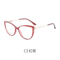 TR90 plastic frame or glasses with blue light protection, with spring hinges FA87086