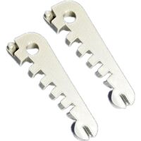 Frame adjuster for bending the bridge of the nose and temples, for straightening and restoring the shape of frames