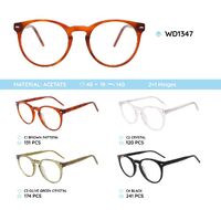 Plastic acetate eyeglasses frame for women WD1347