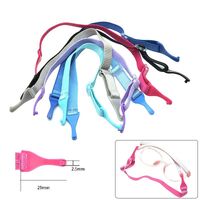 Elastic string - children's elastic glasses holder with adjustable length, 21 cm, clamp - Ø2.5 mm