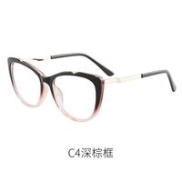 TR90 plastic frame or glasses with blue light protection, with spring hinges FA87035