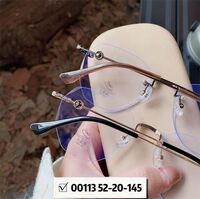 Оправа металлическая, линзы с Blue Block покрытием SANTA 00113