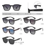 Солнцезащитные поляризационные пластиковые очки с флексом Enrique Cavaldi EC9827