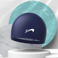 Шапочка для плавания поливинилхлоридная водонепроницаемая взрослая 贵人鸟PU泳帽-YU