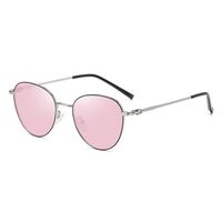 Очки металлические фотохромные с защитой от синего света 9650-2-GT