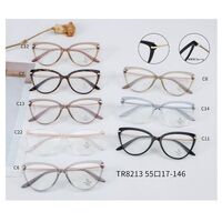 TR90 plastic frame with Blue Ray Cut protection lenses and flex MAMO TR8213