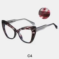 TR90 plastic frame or glasses with blue light protection, with spring hinges FA87289