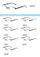 Металлическая оправа с дужками из материала TR-90 HZ15-57