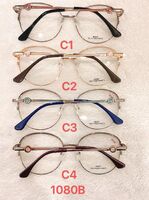 Оправа для очков металлическая с флексом 1080B