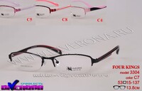Nylor metal frames for glasses Four Kings 四大天王 3304