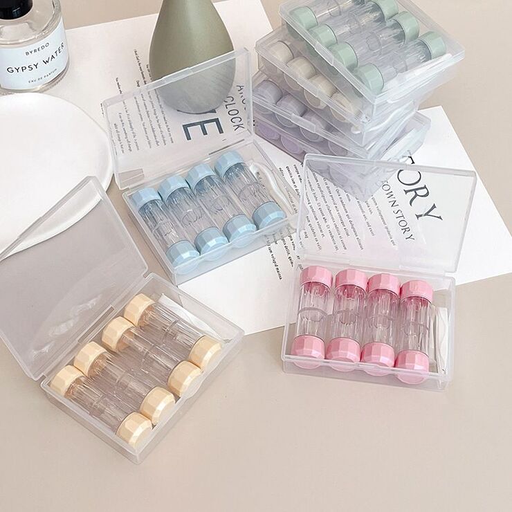 Soft contact lens kit with 3 containers Y-SS4四副装RGP