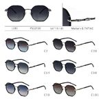 Polarized metal sunglasses Leke PS33130