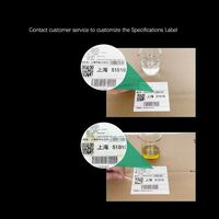 Self-adhesive thermal paper - stickers for optometric thermal printing, width 100 mm