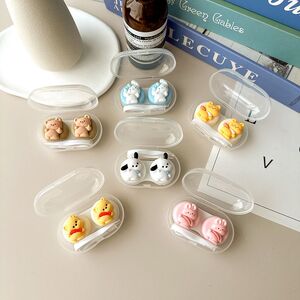 Мини-набор для мягких контактных линз PP-X63白狗黄猫熊