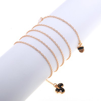 Металлическая нескользящая цепочка золотого цвета, с подвеской в виде белки и кедрового ореха, для очков и масок GL775