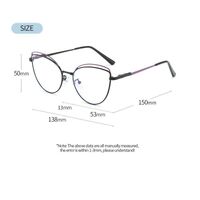 Metal glasses with blue light and UV protection 9745-GT