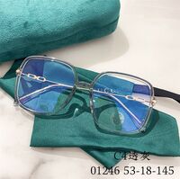 Hybrid frame, metal + TR90, with Blue Block coating SANTA 01246