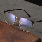 Металлические очки с защитой от синего света Blue Block KY9833