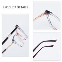 TR90 plastic frame or glasses with blue light protection, with spring hinges FA87235