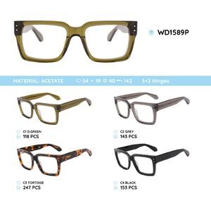 Оправа для очков пластиковая из материала ацетат WD1589P
