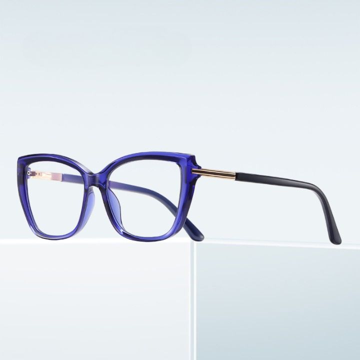 Оправа женская пластиковая из материала TR90, линзы с защитой от ультрафиолета и синего света FOCUS FCS2236