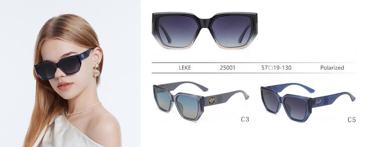 Polarized plastic sunglasses Leke LK25001