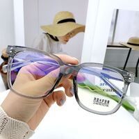 Hybrid frame, metal + TR90, with Blue Block coating SANTA K8004-1