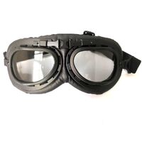 Safety shockproof sports goggles 圆角全黑03