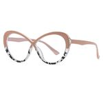 Plastic glasses with blue light protection for women 5516-8009-PN