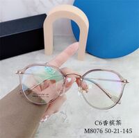 Hybrid frame, metal + TR90, with Blue Block coating SANTA M8076