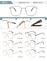 Оправа металлическая женская с флексом YM111151-DA