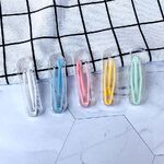 Plastic tweezers with individual pencil-box packaging 2005, size 5.5 cm