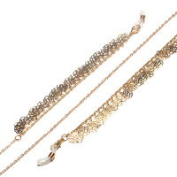 Glasses chain with leaves GL1340