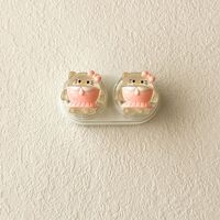 Мини-набор для мягких контактных линз выдвижной W-CT28透明卡通