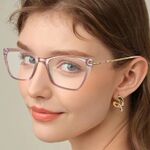 Plastic TR90 frame for glasses with UV protection More LS208