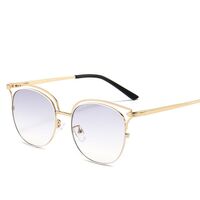Metal sunglasses with UV400 protection 9704-2-GT