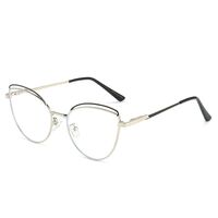Metal glasses with blue light and UV protection 9745-GT