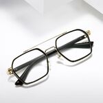 Combined frame glasses with blue light and UV protection 9720-3-GT