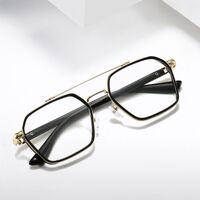 Combined frame glasses with blue light and UV protection 9720-3-GT