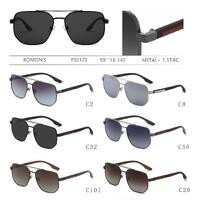 Polarized metal sunglasses for men Romonis PS2125-R